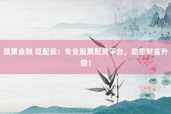 股票金融 臣配资：专业股票配资平台，助您财富升级！